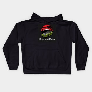 The famous JDM car ( Supra A80 ) Kids Hoodie